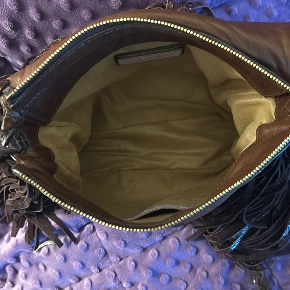 Jimmy Choo Crossbody fringe bagš - Picture 15 of 17